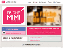 Tablet Screenshot of lafrichedemimi.com